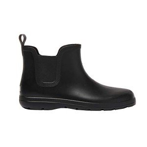 Totes Men's Chelsea Rain Boots, Black, 13