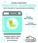 Totes Men's Chelsea Rain Boots, Black, 13