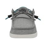 Hey Dude Men's Wally H2O Graphite Size 12 | Men's Shoes | Men Slip-on Loafers | Comfortable & Light-Weight