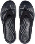 Crocs Capri V Sporty Flip Flops | Sandals for Women, Black, 9