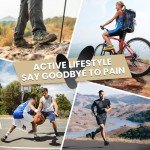 Carbon Fiber Insole 1 Pair, for Turf Toe, Hallux Rigidus and Limitus, Foot Fractures, Rigid Shoe Insert for Sports, Hiking, Trekking, Basketball, Running, Post-op Shoe Alternative,245mm