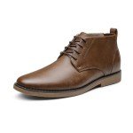 Bruno Marc Men's Chukka Boots Dress Ankle Boots,Brown,Size 10,Chukka-1