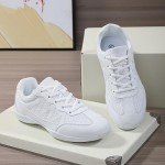 BAXINIER Girls Cheerleading Shoes Women White Cheer Shoes Youth Cheer Competition Sneakers Athletic Training Dance Tennis Shoes - White 11 Little Kid
