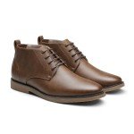 Bruno Marc Men's Chukka Boots Dress Ankle Boots,Brown,Size 10,Chukka-1