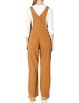 Carhartt Women's Rugged Flex® Loose Fit Canvas Bib Overall, Carhartt Brown, X-Large