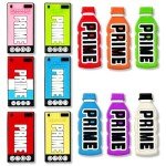 12Pcs Bottle Shoe Charms for Clog Sandals Bracelets Decoration, Sports Drink Charms