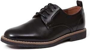 Deer Stags Boys' Zander Lace-up Dress Comfort Oxford Formal Kids’ Shoes / Black / Little Kid 3 / Medium
