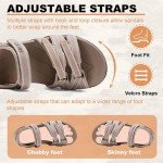 ziitop Womens Outdoor Walking Sandals Open Toe Arch Support Trail Hiking Sandals Adjustable Velcro Sport Sandals Water Shoes