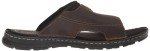 Rockport Men's Darwyn Slide 2 Sandal, Brown II Leather, 12 M US