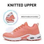 Mishansha Women's Comfortable Running Shoes Outdoor Athletic Excercise Sport Tennis Shoes Breathable Fashion Sneakers Training Jogging Gym Walking Shoes 9 Pink