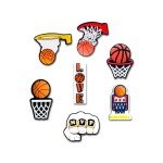Wlyosvje 22Pcs Basketball Shoe Charms for Clog Sandals, Sports Ball Shoes Decoration Charms for Men Women