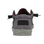 Hey Dude Men's Wally Recycled Leather Quarry Size 11 | Men’s Shoes | Men's Lace Up Loafers | Comfortable & Light-Weight