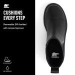 SOREL Women's Joan Now Chelsea Boot - Black, Black - 8