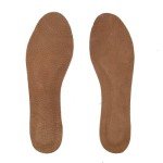 Pigskin Leather Cushion Inserts for Women, Self-Adhesive Barefoot Cushioning Shoe Insoles for High Heels, Sandals, Dress Shoes and Flats, Sockless Shoe Liners Anti-Slip and Ultra-Absorbent, 1 Pair