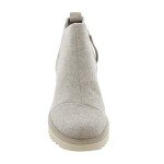 TOMS Women's Maude Chelsea Boot, Natural Shimmer, 8