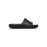 Crocs Classic Slide 2.0, Sandals for Kids v2 K Black, 3 US Unisex Little