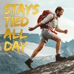 Miscly Round Boot Laces [1 Pair] Heavy Duty and Durable Shoelaces for Boots, Work Boots & Hiking Shoes (Black, 54 inches (137 cm))