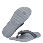 Hey Dude Myers Flip Sport Mode Black/Grey Size 11, Men's Shoes, Men's Slip-on Sandal, Comfortable & Light-Weight