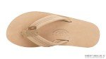 Rainbow Sandals Mens Premier Leather Double Stack, Brown Size XXL