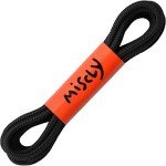 Miscly Round Boot Laces [1 Pair] Heavy Duty and Durable Shoelaces for Boots, Work Boots & Hiking Shoes (Black, 54 inches (137 cm))