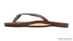 Rainbow Sandals Women’s Flirty Braidy Premier Leather w/Single Braided Strap, Expresso, Large / 7.5-8.5 B(M) US