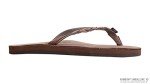 Rainbow Sandals Women’s Flirty Braidy Premier Leather w/Single Braided Strap, Expresso, Large / 7.5-8.5 B(M) US