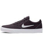 Nike SB Mens Charge Canvas Canvas Lifestyle Fashion Sneakers Gray 9.5 Medium (D)