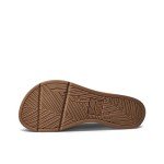 Reef Men's Santa Ana Flip-Flop, Grey, 11