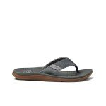 Reef Men's Santa Ana Flip-Flop, Grey, 11