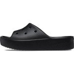 Crocs Women's Classic Slide | Platform Sandals, Black, 11