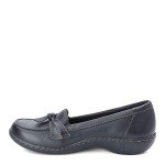 Clarks Women's Ashland Bubble Slip-On Loafer, Black, 8
