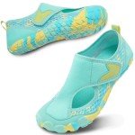Spesoul Water Shoes for Womens Mens Barefoot Swim Beach Aqua Shoes Quick Dry for Pool Hiking Training Outdoor Water Sports 8 Women/6.5 Men