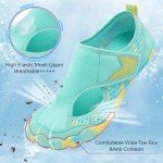 Spesoul Water Shoes for Womens Mens Barefoot Swim Beach Aqua Shoes Quick Dry for Pool Hiking Training Outdoor Water Sports 8 Women/6.5 Men