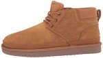 Koolaburra by UGG Boys Advay Chukka Boot, Chestnut, 5 Big Kid US