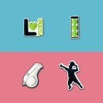 Qimbytar 20Pcs Tennis Shoe Charms Fit for Clog Sandals Decoration, Sports Ball Shoe Charms for Teens Adults Party Favor