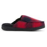 Eddie Bauer Men's Oliver Slippers | House Slippers for Men | Cushioned Footbed Lightweight Slip-On Bedroom Shoes with Rubber Outsole