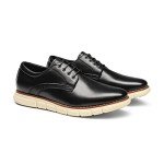 Bruno Marc Men's Crossflex Dress Sneakers Casual Oxford Formal Shoes,Size 13,Black,GRANDPLAIN