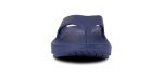 OOFOS OOriginal Sport Unisex Slide Sandals - Lightweight Recovery Footwear Reduces Stress on Feet, Joints & Back Machine Washable (Navy, US Men's Size 8/Women's Size 10)