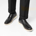 Bruno Marc Men's Crossflex Dress Sneakers Casual Oxford Formal Shoes,Size 13,Black,GRANDPLAIN