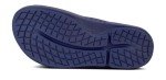 OOFOS OOriginal Sport Unisex Slide Sandals - Lightweight Recovery Footwear Reduces Stress on Feet, Joints & Back Machine Washable (Navy, US Men's Size 8/Women's Size 10)