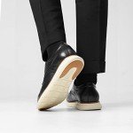 Bruno Marc Men's Crossflex Dress Sneakers Casual Oxford Formal Shoes,Size 13,Black,GRANDPLAIN