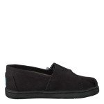 TOMS unisex child Espadrille Sneaker, Black, 3 Big Kid US