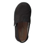 TOMS unisex child Espadrille Sneaker, Black, 3 Big Kid US