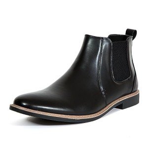 Deer Stags Men's Router Chelsea Boot, Black, 9.5