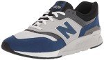 New Balance Men's 997H V1 Lifestyle Sneaker, Atlantic/Black, 4