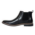 Deer Stags Men's Router Chelsea Boot, Black, 9.5