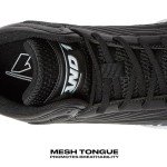 AND1 Pulse 3.0 Basketball Shoes for Men, Indoor or Outdoor, Street or Court Basketball Sneakers Men - Black, Red, or White - Black/White/Light Grey, 9 Medium