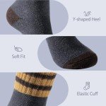 Tavaleu Wool Socks for Women - Winter Warm Vintage Socks, Thermal Wool Socks, Boot Hiking Socks