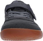 WHITIN Little Big Kids Wide Width Barefoot Shoes Minimalist Zero Drop Sneaker Boys Girls Size 4 Walking Running Training Sports School Gym Natural Dark Grey 36