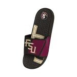 FOCO Florida State Seminoles NCAA Mens Colorblock Big Logo Gel Slide - L